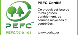 La commune de Dour s’inscrit dans la certification PEFC et garantit ainsi la gestion durable de ses forêts.