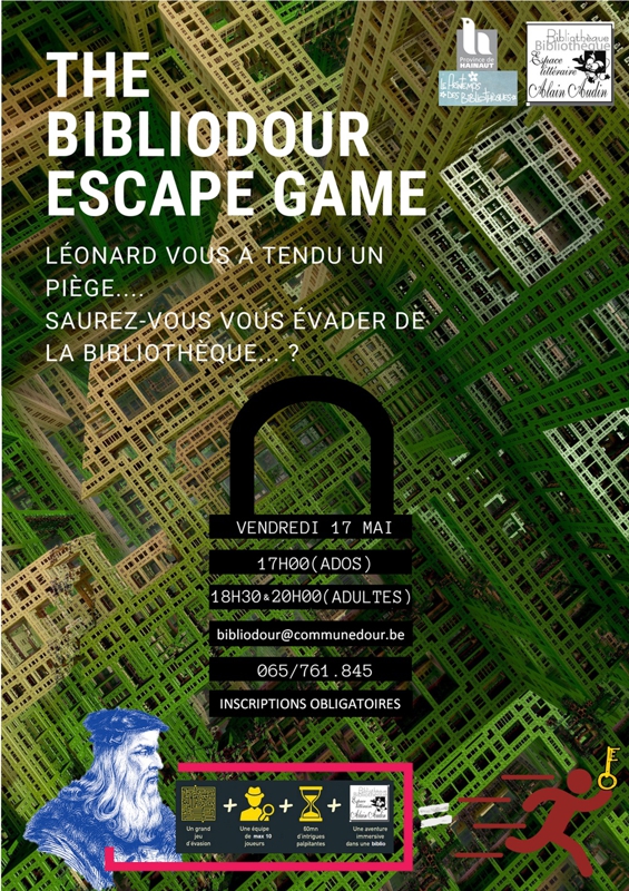 escape game affiche